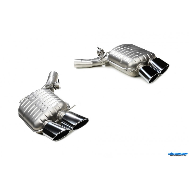 EISENMANN - Silencieux arrière 4x mm 120x77 - BMW F10 M5 - 560ch