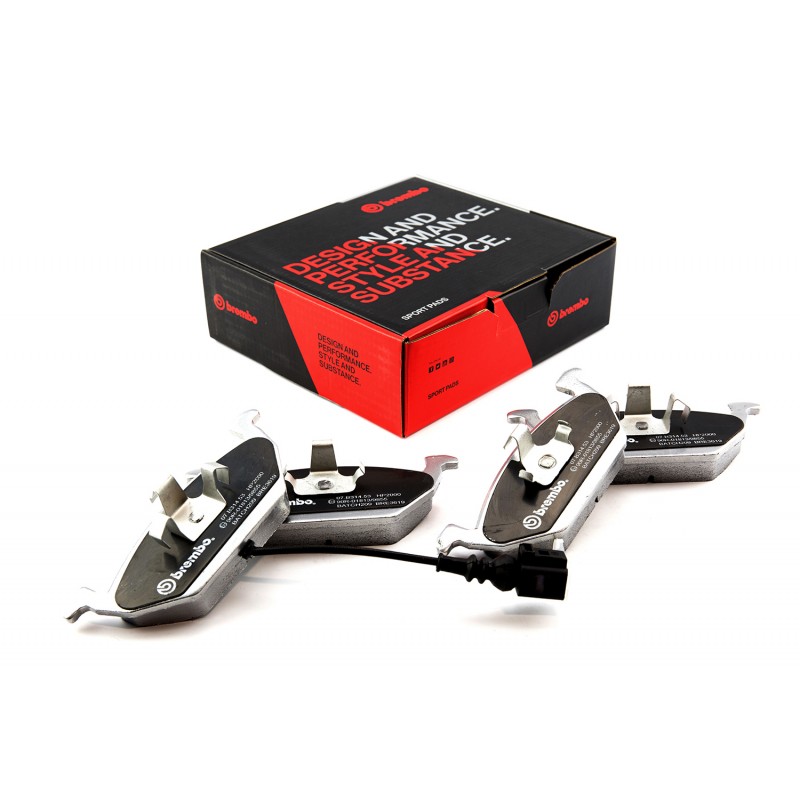 Plaquettes Sport Avant - BREMBO - VW Polo V 1.2TSI 16V 90cv
