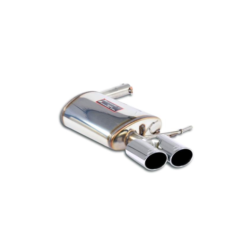 SUPERSPRINT - Silencieux arrière Gauche 100x75 pour SEAT LEON 5F ST Wagon Cupra 2.0 TSI (265 - 280 Hp) 2013 ->