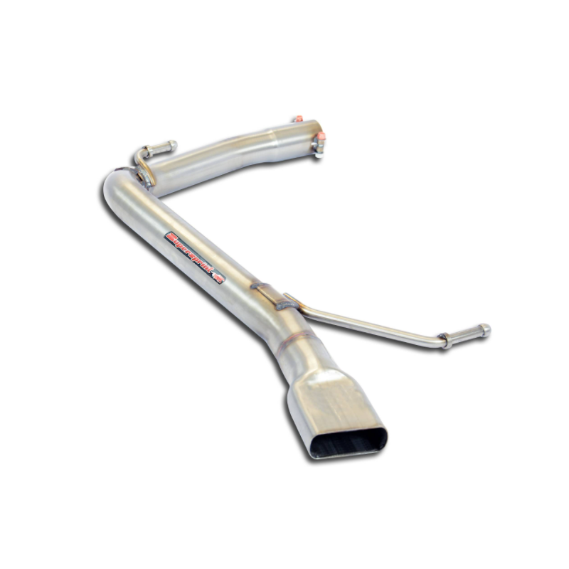 SUPERSPRINT - Tube de fuite (Suppression du silencieux) pour SKODA OCTAVIA 4x4 2.0 TDI (Berline + SW) (150 Hp) 2013 ->