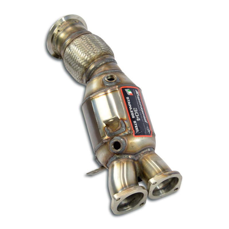 SUPERSPRINT - Downpipe avec catalyseur métallique (volant à droite ou gauche) BMW E92 Coupé 335i / 335xi (306 Hp Moteur N55) 05/2010 -> 2013