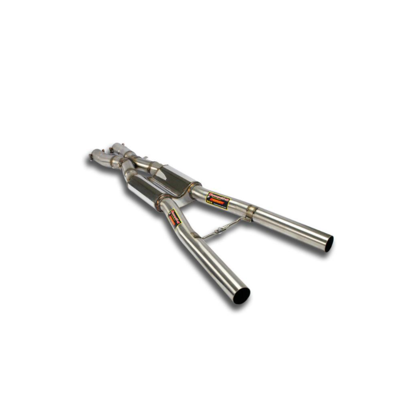 SUPERSPRINT - Silencieux central Droite - Gauche + 