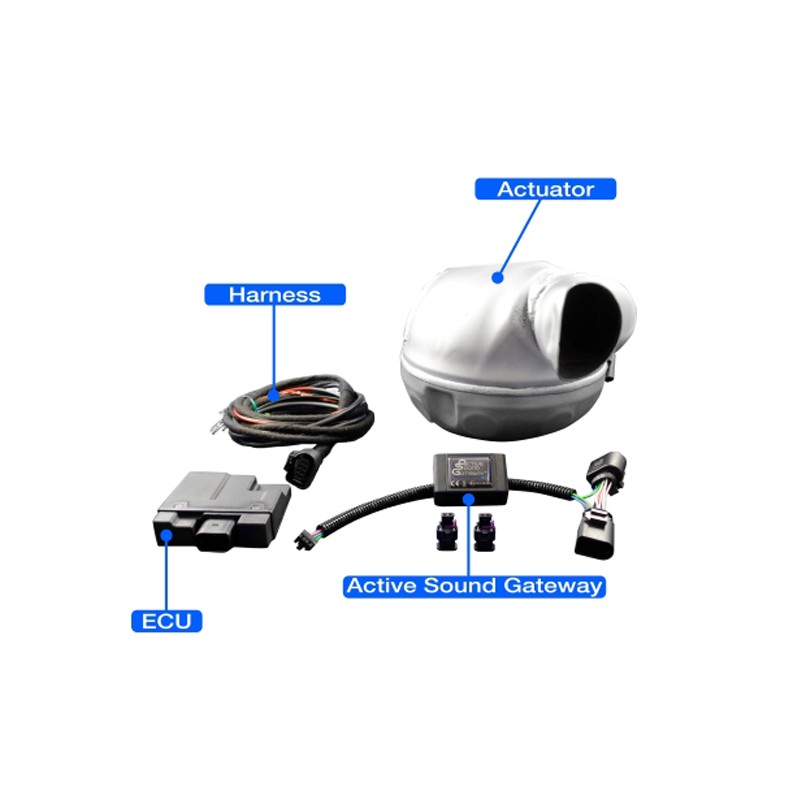 Active Sound - Kit complet booster sonore avec application mobile - Alfa Romeo  Giulietta - Typ 940