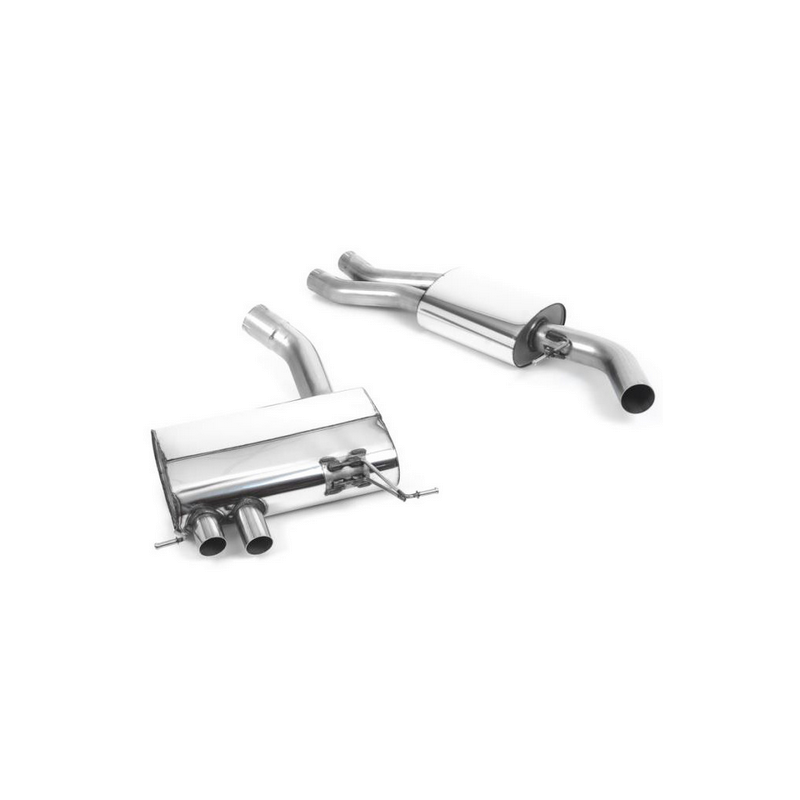 MILLTEK - BMW 135i Coupé (E82) (N54) -  Ligne après catalyseurs origine Ceramic Black GT80