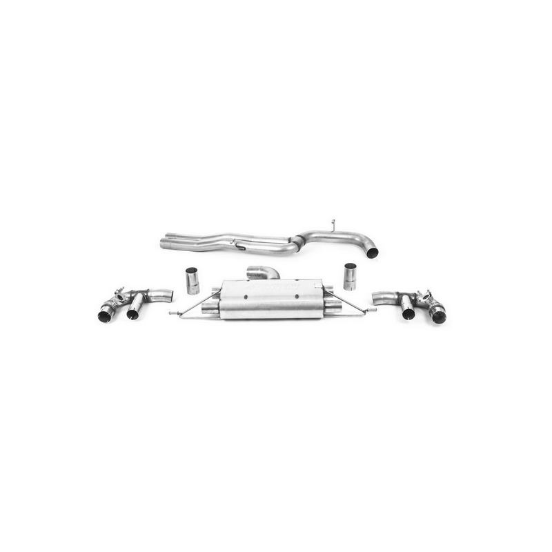  Ligne après catalyseur MILLTEK -  Saloon / Sedan 400PS (8V MQB) - Non-OPF/GPF Models 2017 -> 2022