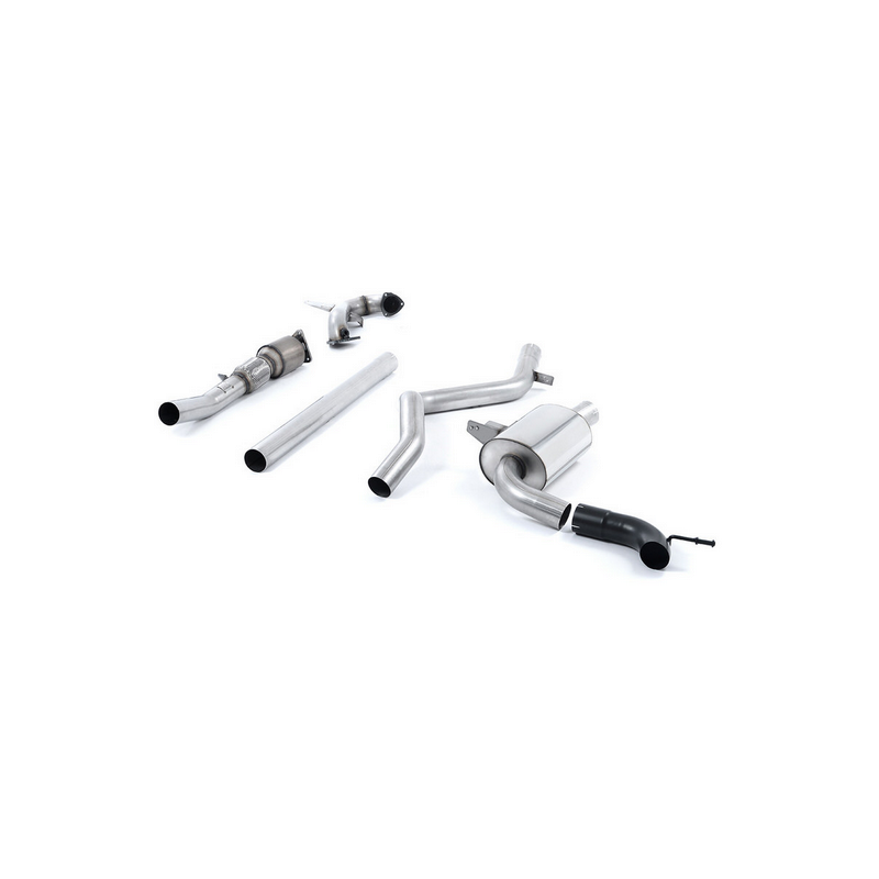 MILLTEK - Renault Megane  - Ligne Complète - Avec catalyseur Sport - Sans silencieux Intermediaire - Sorties Série