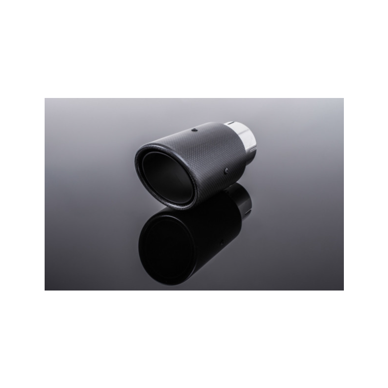 MILLTEK - Paire sorties carbone Jet-90 - Pour tube dia 63.50 mm - Remplacent famille MSAU529