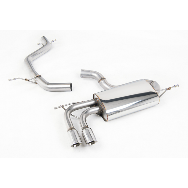 MILLTEK - Scirocco GT - Ligne après catalyseur origine - Sans silencieux Intermediaire