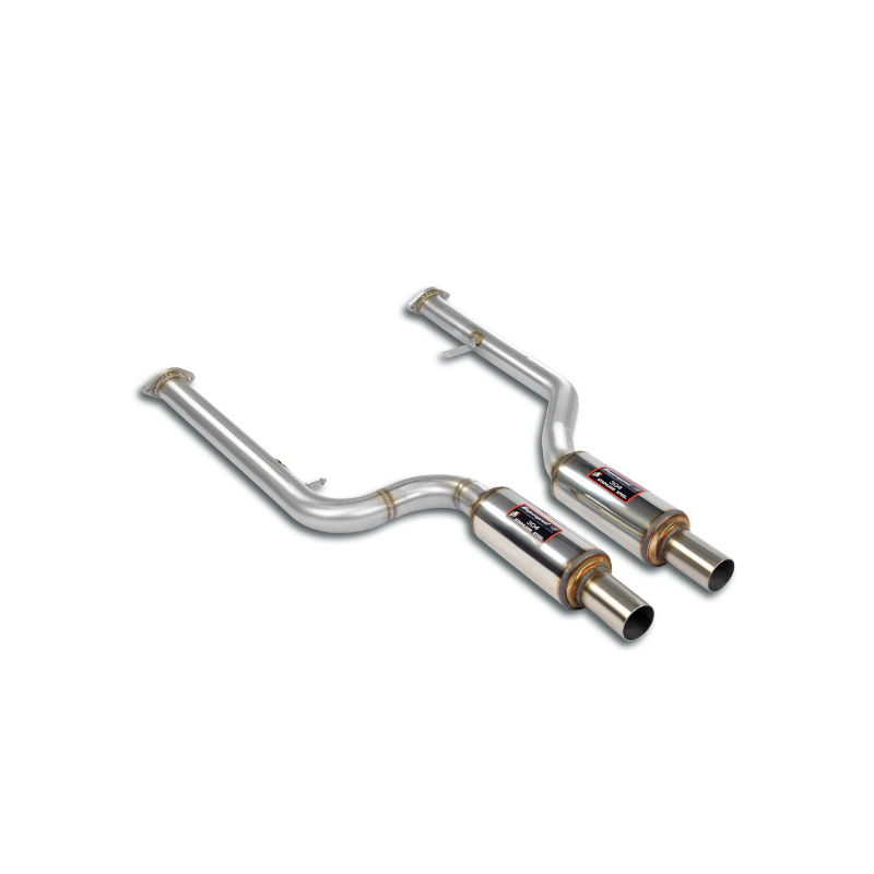 SUPERSPRINT - Silencieux avant (Suppression les catalyseurs secondaires) - BMW G87 M2 (S58 - 460 Hp - models avec OPF) 2023 ->