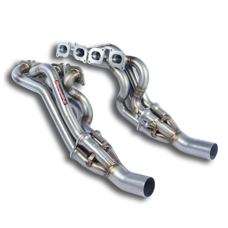 Collecteur Droite - Gauche (Left Hand Drive) SUPERSPRINT - MERCEDES C204 C63 AMG Coupè V8 (456 Hp) 2011