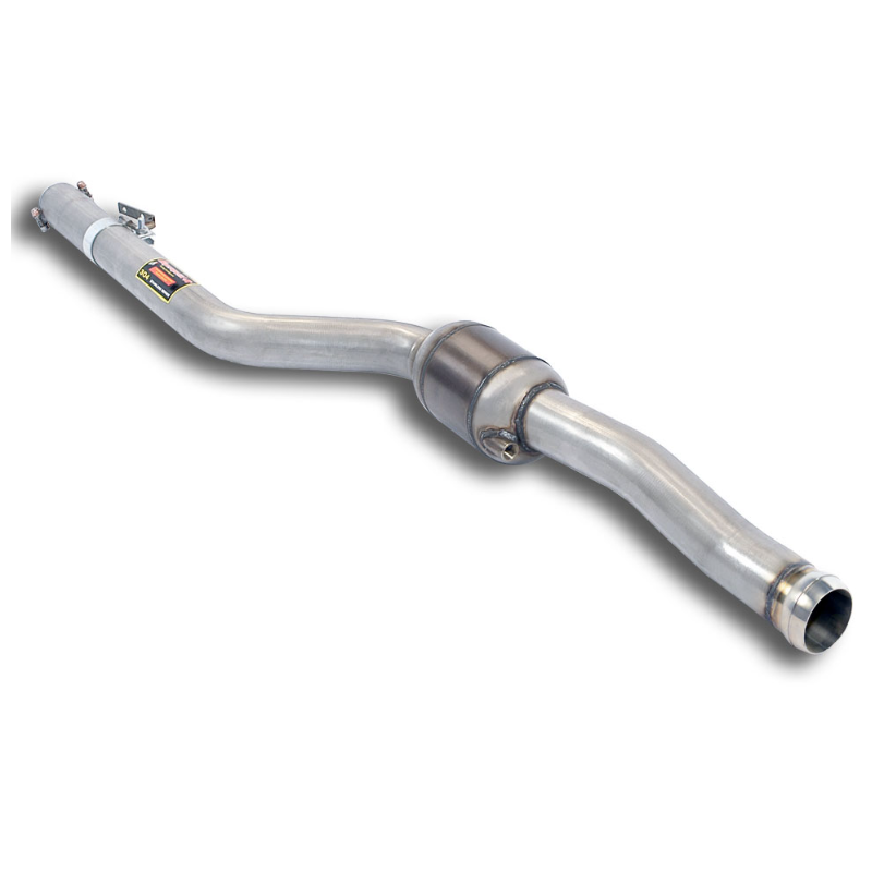 Front Catalyseur métallique HJS 100CPSI, Gauche SUPERSPRINT - MERCEDES C204 C63 AMG Coupè V8 (456 Hp) 2011