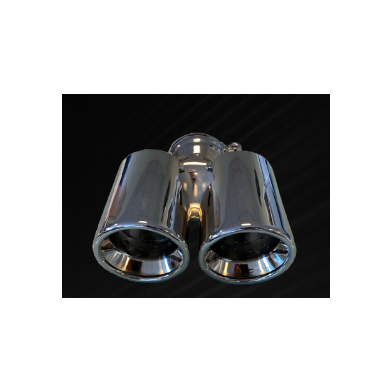 DOUBLE SORTIE D'ÉCHAPPEMENT (2 X 88) BROSSÉE SCART - Porsche 987