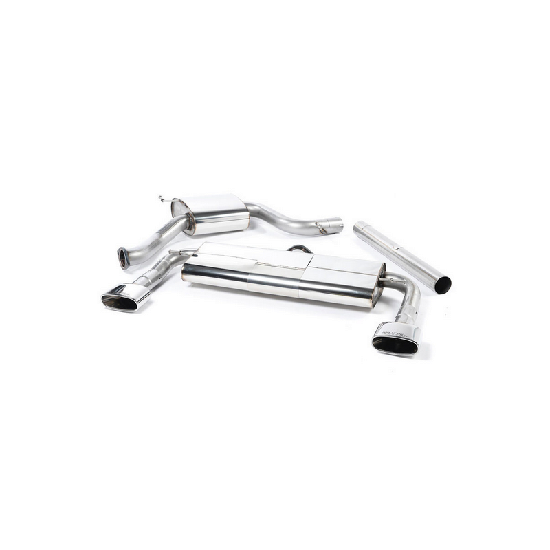 MILLTEK - Seat Leon Cupra 2.0 TSI 280ch - Demie ligne / Catback avec silencieux intermédiaire - Homologué CE