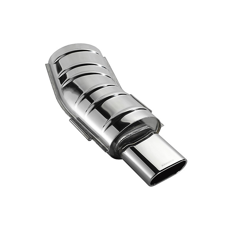 EISENMANN - Silencieux arrière 1x 160x80 mm, plat et ovale - BMW E46 320i/ci