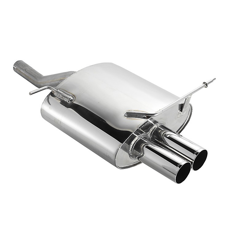 EISENMANN - Silencieux arrière 2x Ø 70 mm - BMW E36 318ti Compact 1.9i 140ch