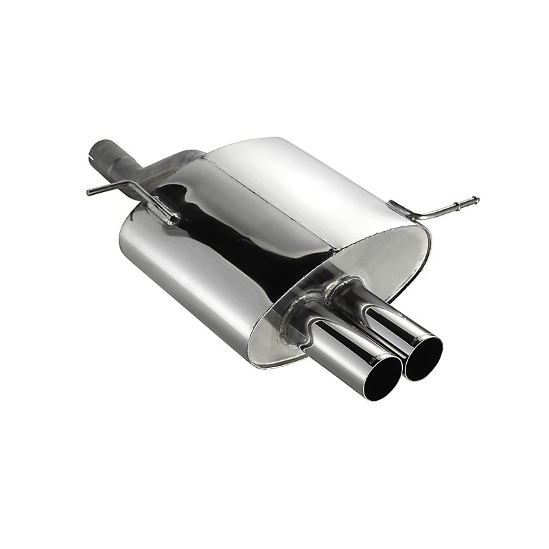 EISENMANN - Silencieux arrière 2x Ø 70 mm - BMW E36 323ti Compact (Modèles à partir de 2000)