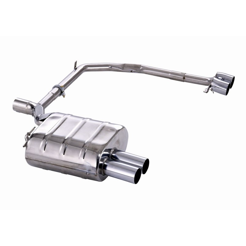 EISENMANN - Silencieux arrière 4x Ø 76 mm - BMW E39 535i 245ch