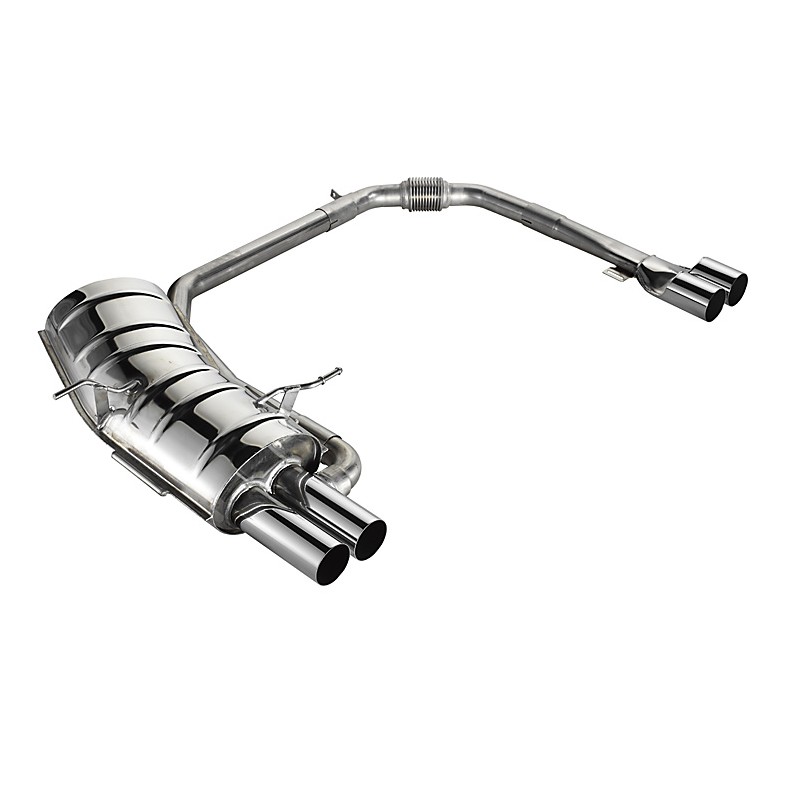 EISENMANN - Silencieux arrière 4x Ø 70 mm - BMW E46 320i/ci