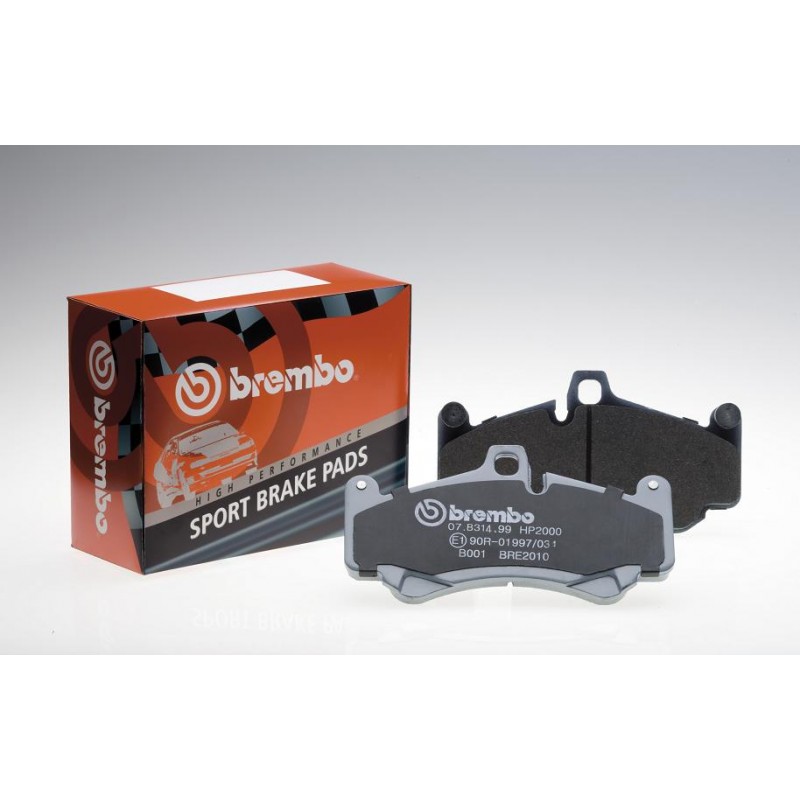 BREMBO HP2000 - Plaquettes de freins arrière - Audi A3 8V