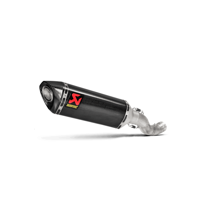 Silencieux Slip On Akrapovic en carbone pour Aprilia TUONO V4 (2017 -> 2017)