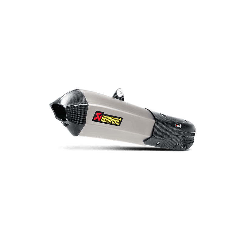 Silencieux Slip On Akrapovic en titane pour Ducati Multistrada 1200 S (2015 -> 2017)