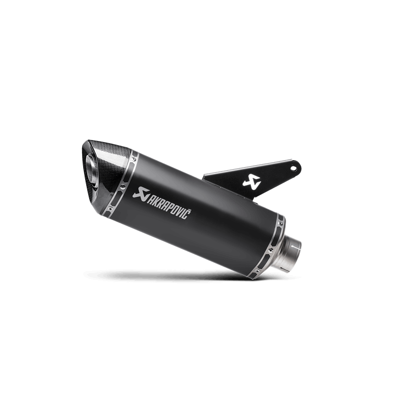 Silencieux Slip On Akrapovic en titane pour Ducati Monster 821 (2014 -> 2016)