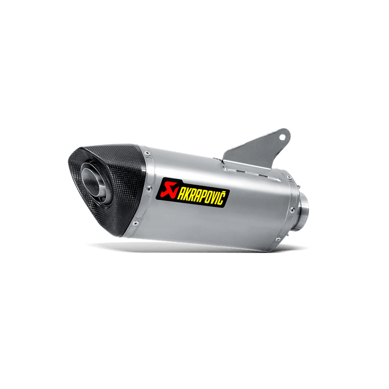Silencieux Slip On Akrapovic en titane pour Ducati Hyperstrada (2016 -> 2017)