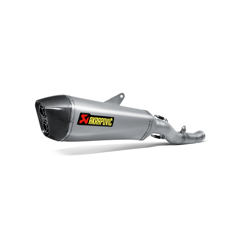 Silencieux Slip On Akrapovic en titane pour Kawasaki CONCOURS 14 (2008 -> 2017)