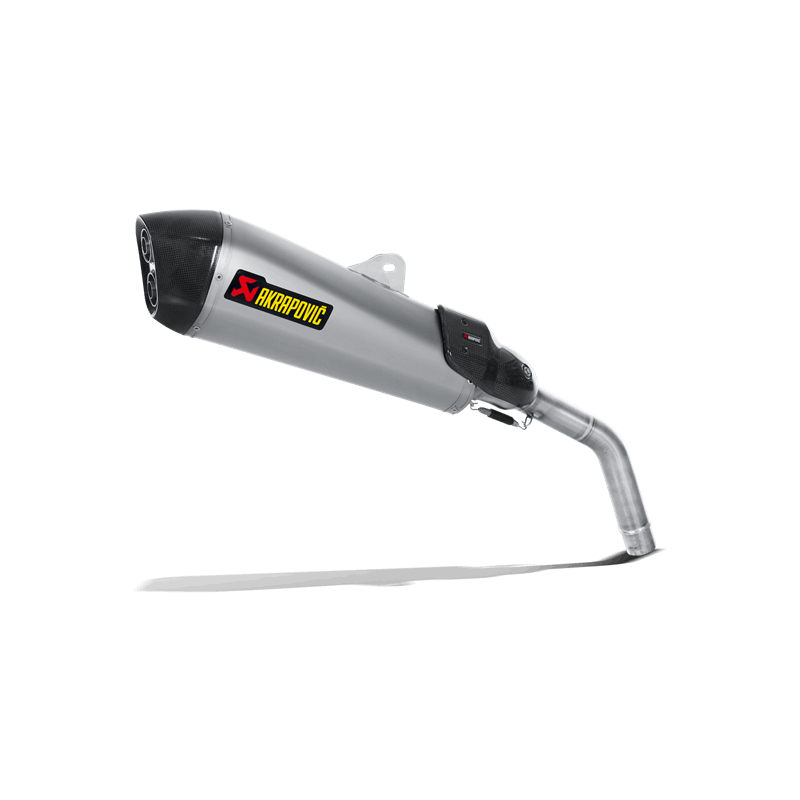 Silencieux Slip On Akrapovic en titane pour Triumph Tiger 800 XC/XR/XRx/XCx (2011 -> 2015)