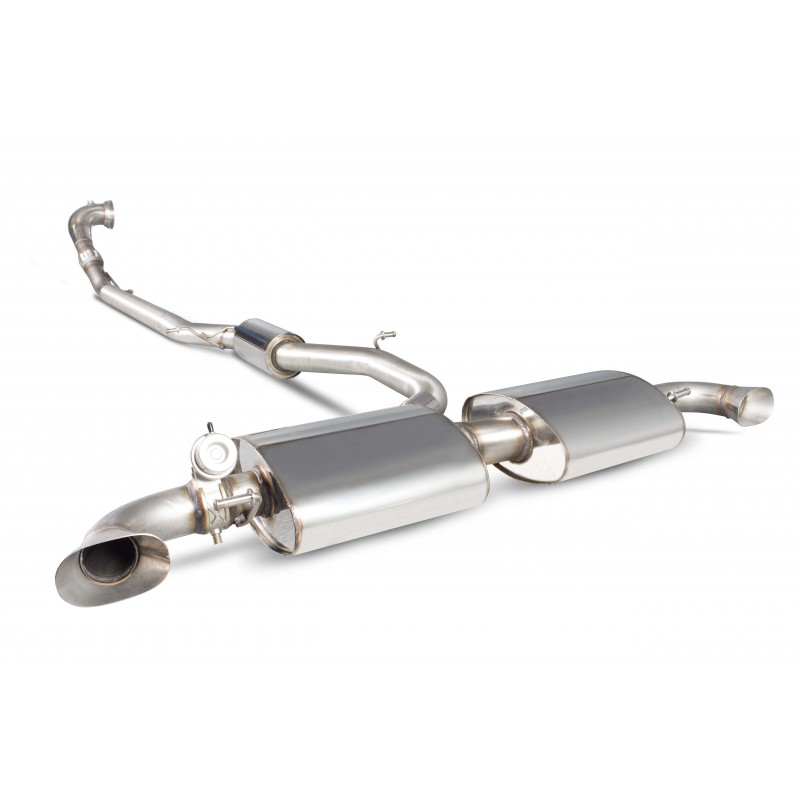 Décatalyseur sport en titane SCORPION - Audi TT RS Mk2 2009 -> 2014 - Sorties Origine 87mm