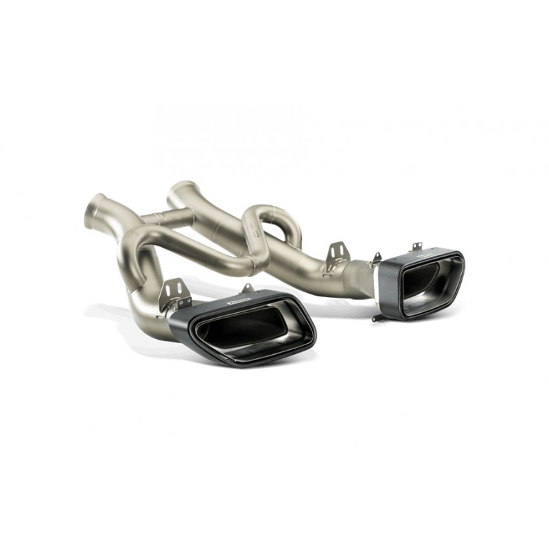 AKRAPOVIC - Silencieux titane  - McLaren MP4-12C 3.8 Twin-turbo M838T - 625ch
