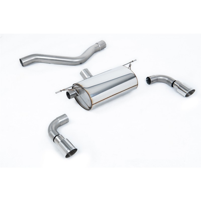 MILLTEK - BMW Série 1 F20 135i - 320ch - Silencieux Arrière - Race Dual GT90