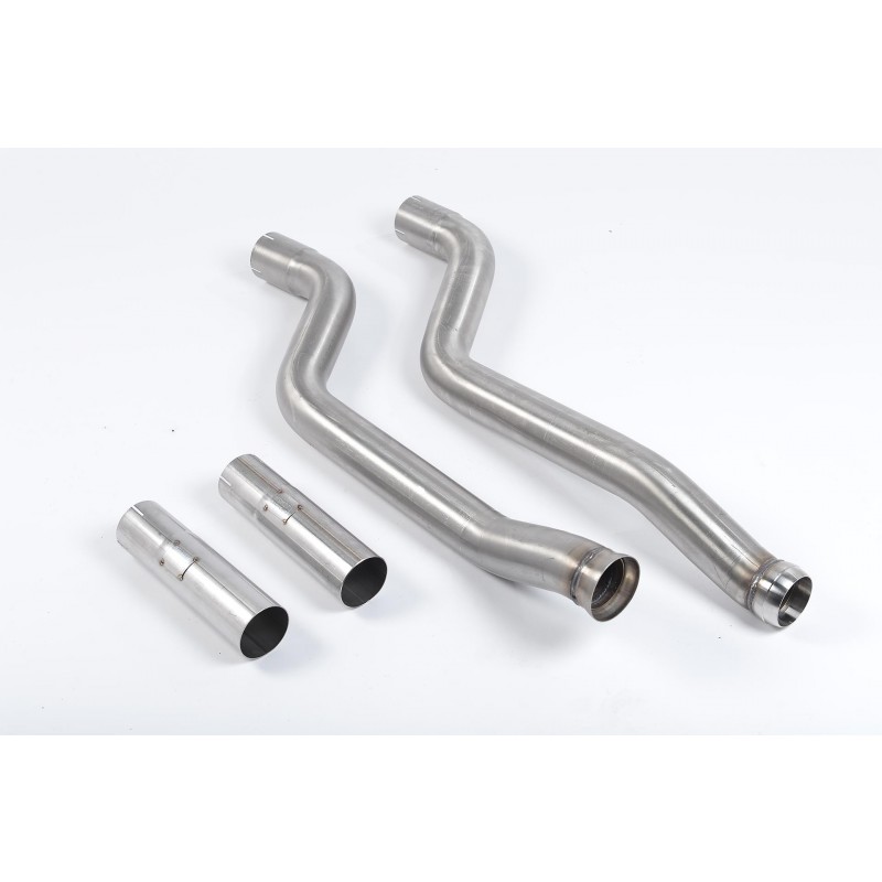 MILLTEK - Mercedes CLC  - Suppression catalyseurs secondaires - Montage échappement série