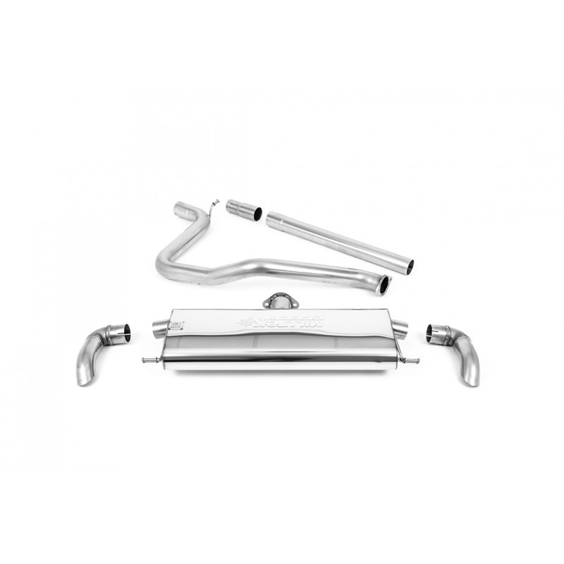  Particulate Filter-back sans silencieux - MILLTEK -  FR 1.5 eTSI Mk4 Hatch (OPF/GPF Equipped) 2020 -> 2022