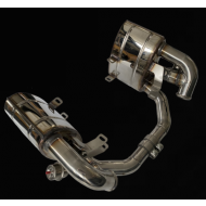 Silencieux avec valves SCART 996 3,6L - Commande par interrupteur - Porsche 996