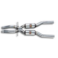 SUPERSPRINT - Echappement central avec intermédiaire + X-Pipe - AUDI RS6 C6 5.0TFSi V10