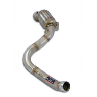 SUPERSPRINT - Downpipe Gauche + premier catalyseur métallique 200CPSI Suppression les catalyseurs secondaires - MERCEDES W205 C63 AMG 4.0i V8 Bi-Turbo (476 Hp) 2015 ->