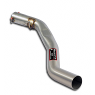 SUPERSPRINT - Tube adaptateur pour silencieux central d'origine - BMW E71 X6 40dX xDrive (306 Hp) 2009 ->