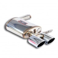 SUPERSPRINT - Silencieux arrière Sport Gauche 100x75 - SKODA SUPERB (Berline + Wagon)4x4 2.0 TSI (280 Hp) 2015 ->