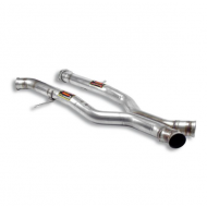 SUPERSPRINT - Tube central + "X-Pipe"  pour MERCEDES W164 ML 63 AMG V8 (M156 - 510 Hp) '06
