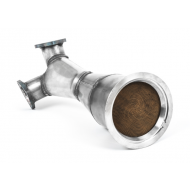 MILLTEK - Descente de Turbo HJS avec catalyseur HiFlow 200 CPSI - Montage avec ligne Milltek ou origine - Audi - 3.0TFSI V6 Turbo