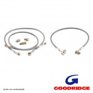 Kit de flexibles de freins GOODRIDGE pour BMW série 140 Génération F20 AV/AR