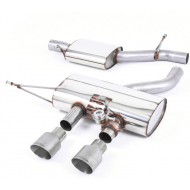 MILLTEK - Golf Mk6 R - Ligne après catalyseur origine - Avec silencieux Intermediaire - Homologuée CE