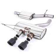 MILLTEK - Golf Mk6 R - Ligne après catalyseur origine - Avec silencieux Intermediaire - Homologuée CE