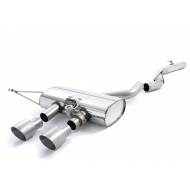 MILLTEK - Golf Mk6 R - Ligne après catalyseur origine - Sans silencieux Intermediaire