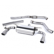 MILLTEK - BMW 2 Series (F22) Coupé M235i - Ligne après catalyseur origine Race - Avec valve - Sorties Dual GT90 Titane