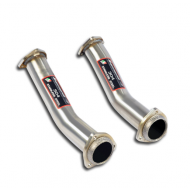 SUPERSPRINT - Tube adaptateur pour silencieux central d'origine Droite + Gauche -  AUDI S4 QUATTRO (Sedan + Avant) 3.0 TFSI V6 (333 Hp) 2007 -> 2015