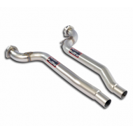 SUPERSPRINT - Tubes avant "Race" Droite - Gauche (Remplace les silencieux avant d'origine) -  AUDI S4 QUATTRO (Sedan + Avant) 3.0 TFSI V6 (333 Hp) 2007 -> 2015
