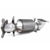 MILLTEK - Descente de Turbo moulée avec Cata Sport Hi-Flow HJS - Montage obligatoire avec ligne Milltek - Honda - Civic Type R FK8 2.0 i-VTEC