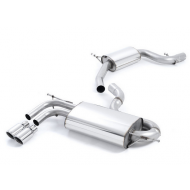 MILLTEK - Seat Leon FR - Ligne après catalyseur origine - Avec silencieux Intermediaire - Homologué CE	